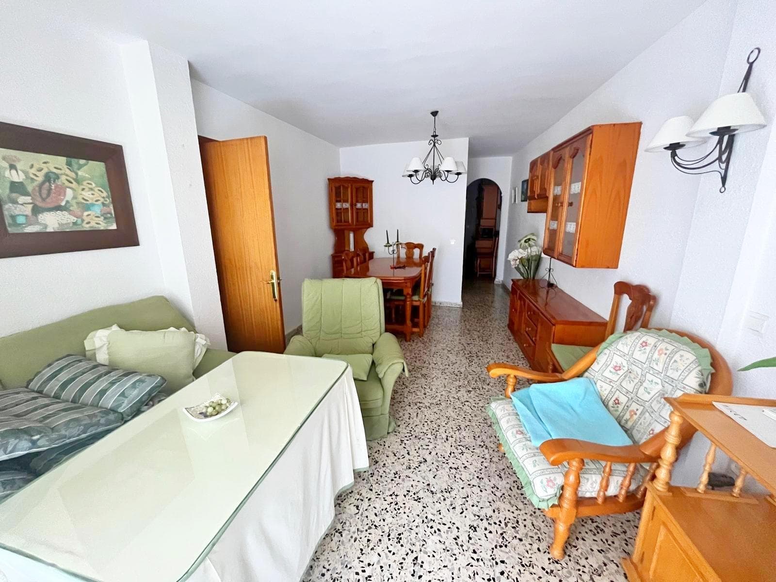 Apartamento en primera línea en La Cala del Moral con impresionantes vistas a la playa