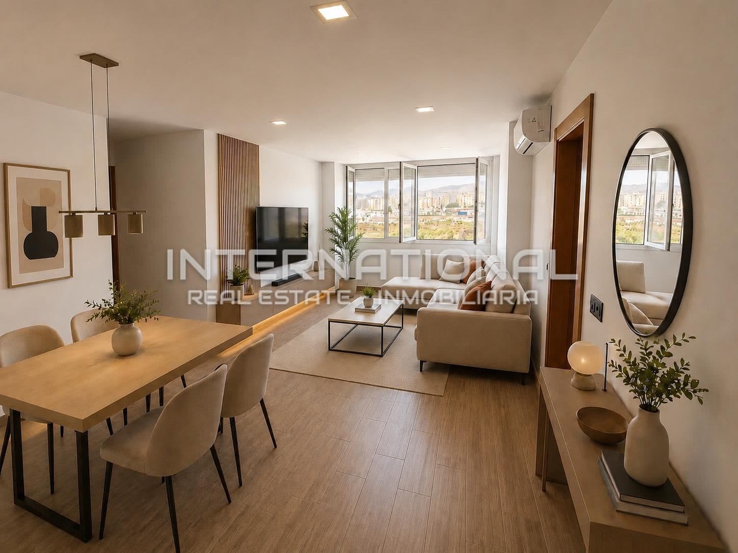 Renovated apartment in El Torcal with panoramic views of Málaga, 3 bedrooms