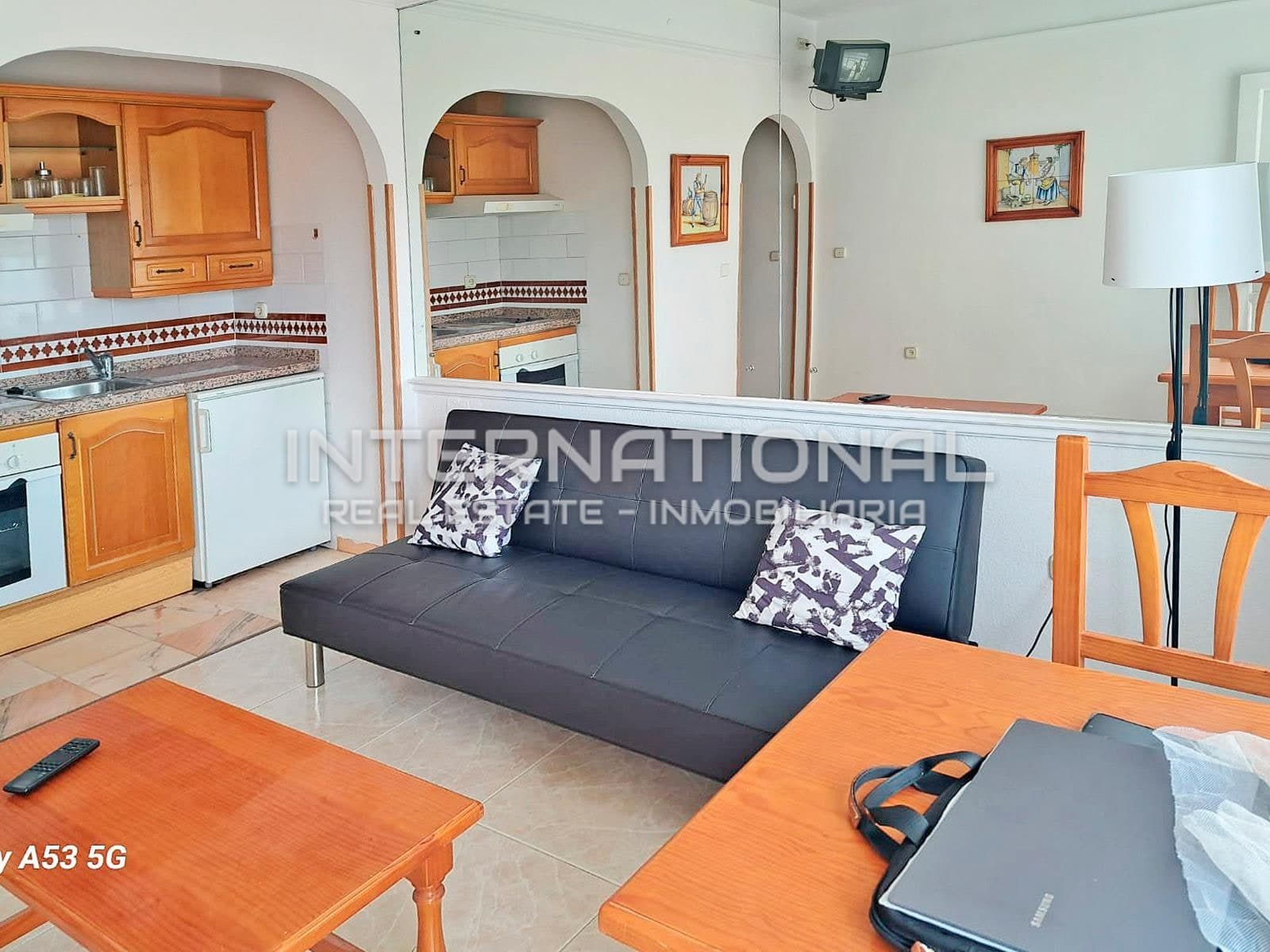 Studio with tourist license and terrace with sea views