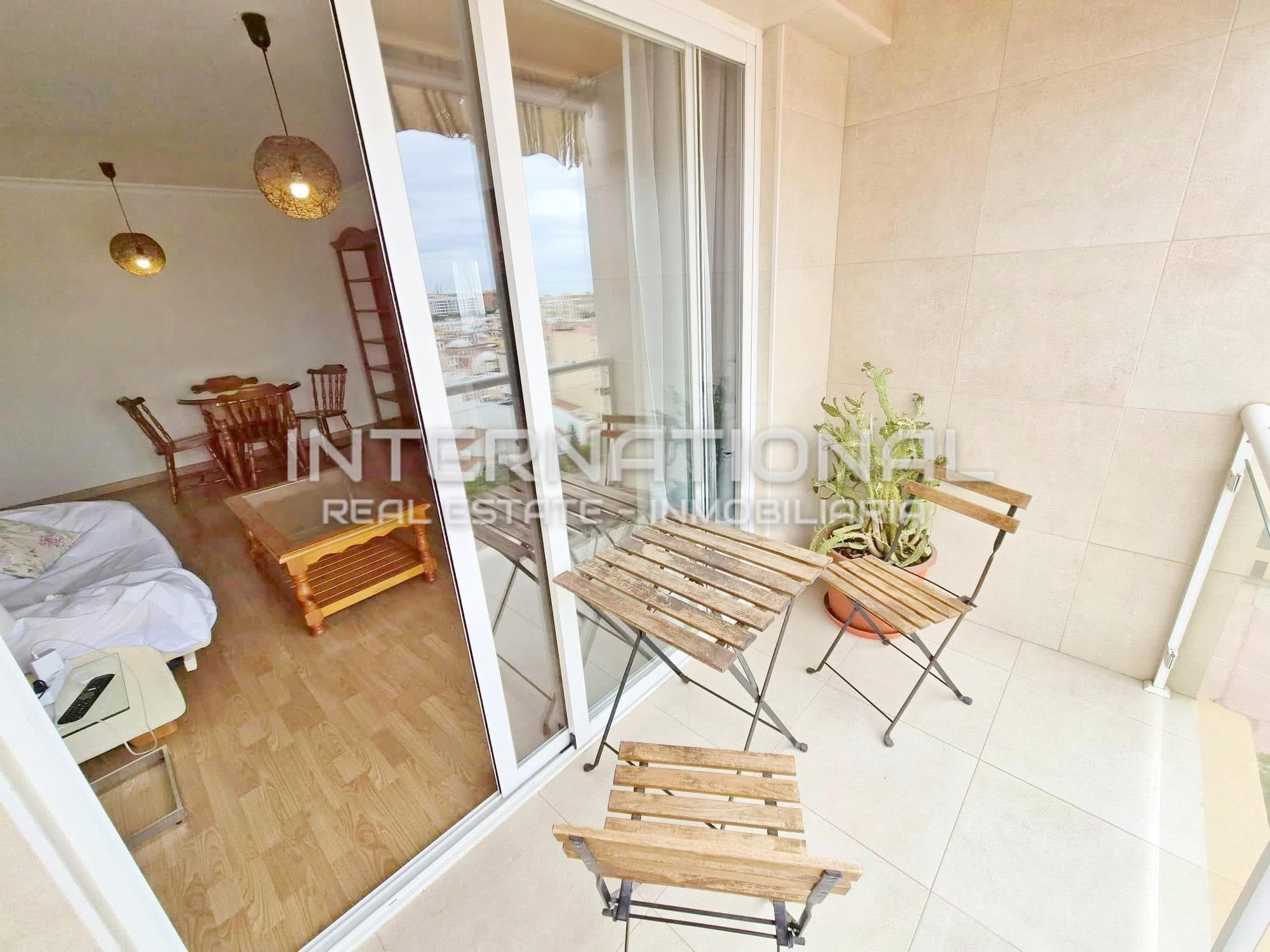 Apartment in Huelin renovated with sea views on the twelfth floor with terrace