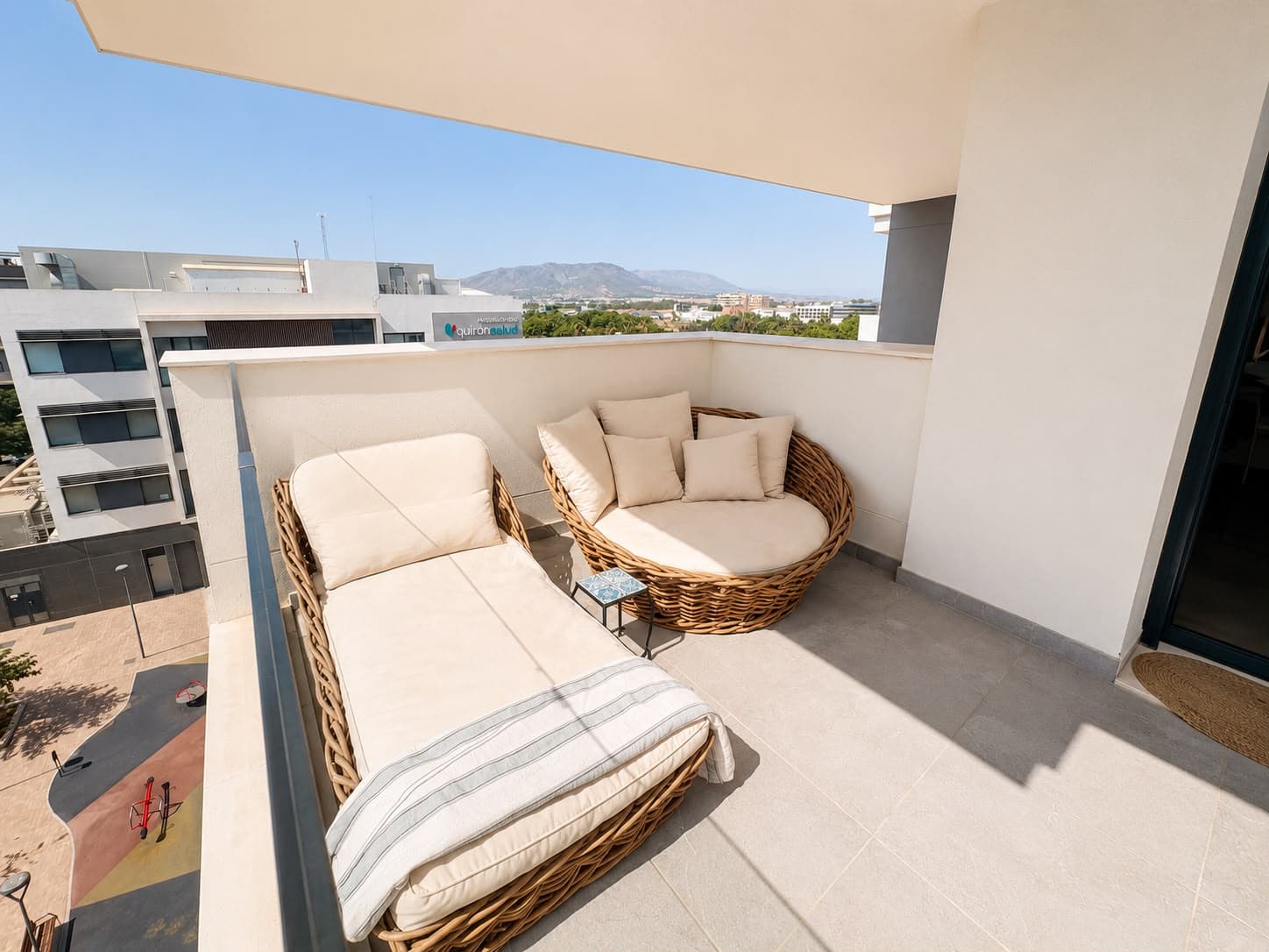 Exclusive Passivhaus apartment 2023 with terrace, garage, storage and pool in Parque Litoral